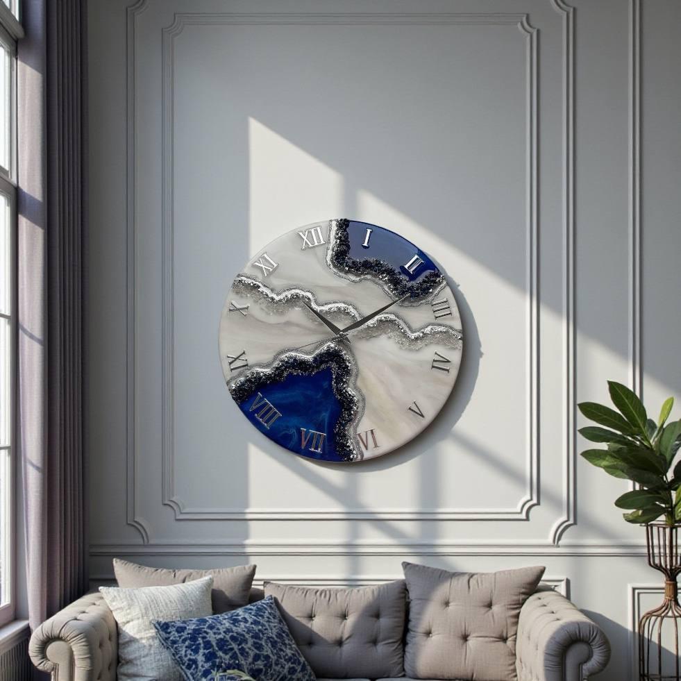 Blue Agate Panel — In a room