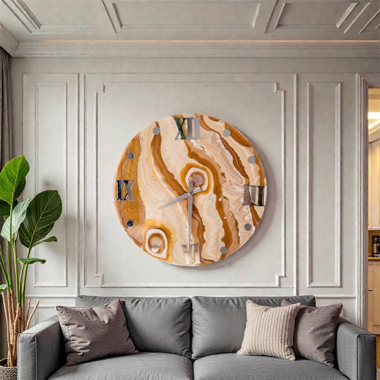 Amber River Table — In a room